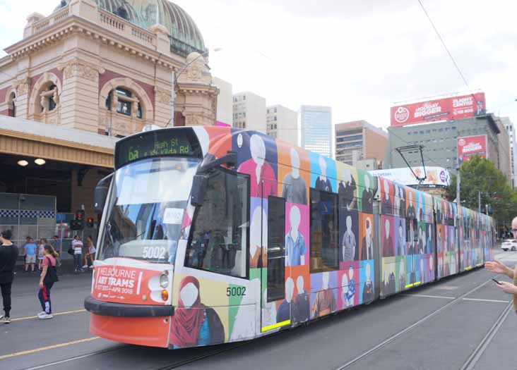 Yarra Trams Combino 5002 Art tram